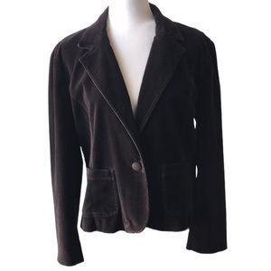 Polo Ralph Lauren Brown Velvet Blazer Sz XL